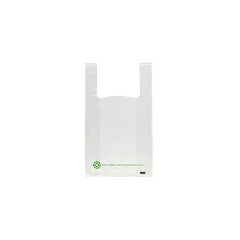 Sac bretelle 50 microns Recyclé Sac bretelle 50 microns Recyclé
