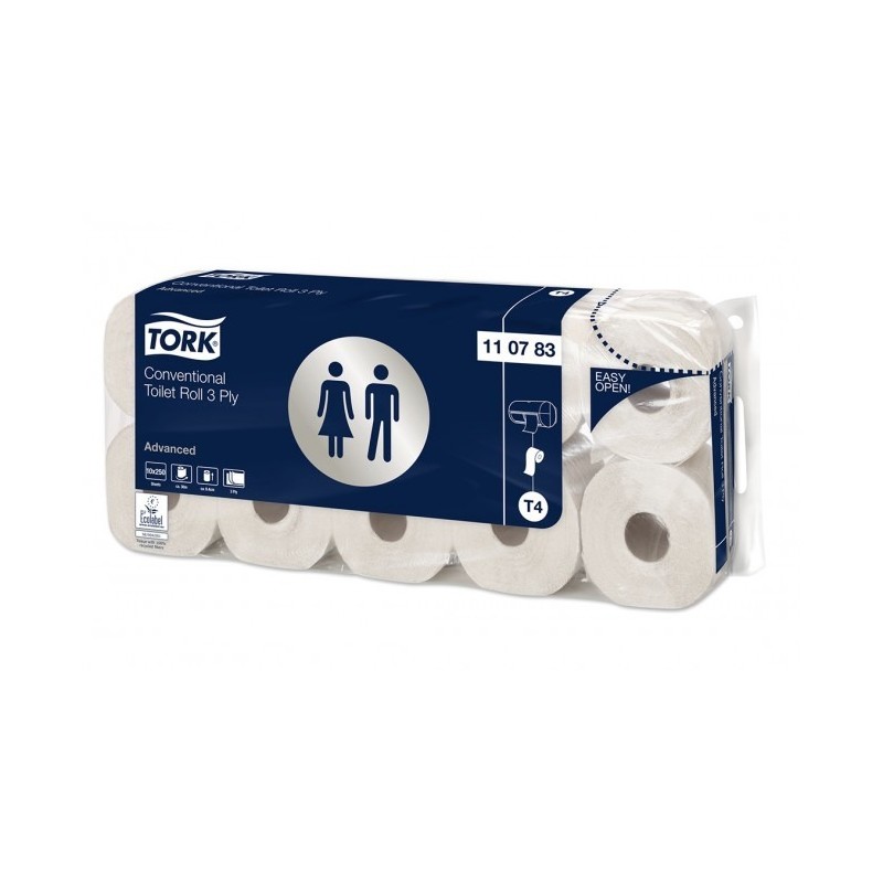 Papier toilette Tork® rouleau traditionnel Papier toilette Tork® rouleau traditionnel